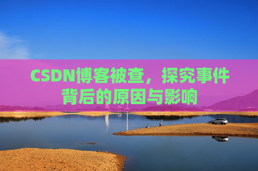 CSDN博客被查，探究事件背后的原因与影响